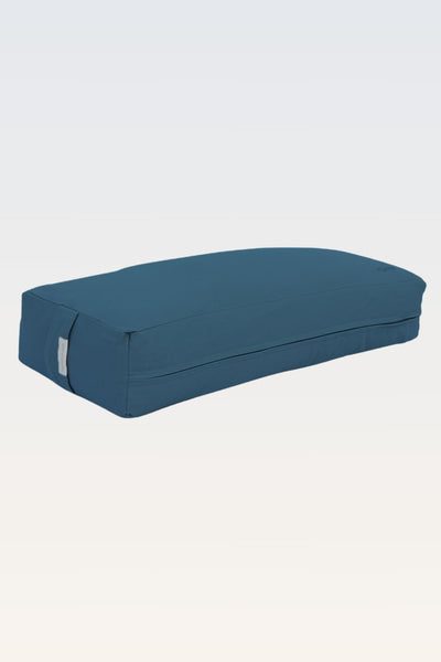 Cotton Yoga Bolster – Rectangular - Indigo