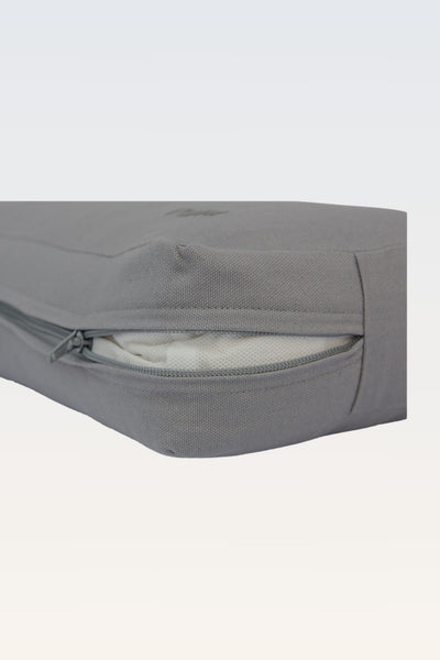 Cotton Yoga Bolster – Lean - Stone