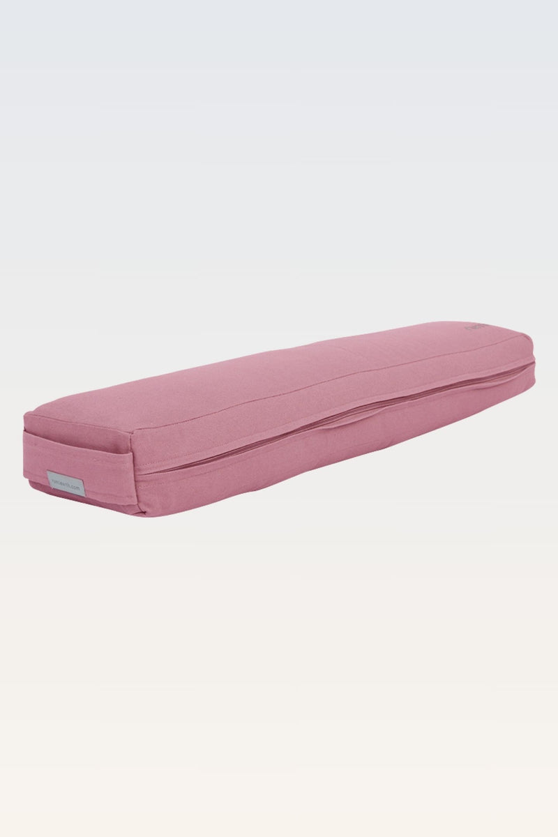 Cotton Yoga Bolster – Lean - Dusty Rose