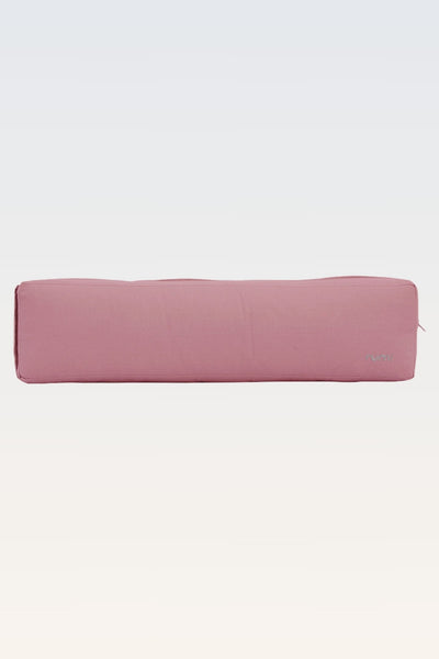 Cotton Yoga Bolster – Lean - Dusty Rose