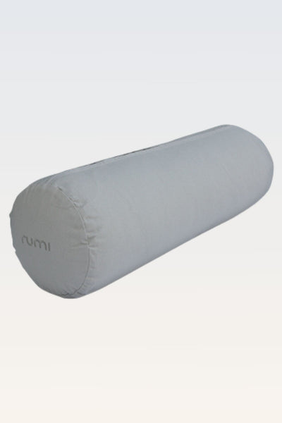 Cotton Yoga Bolster – Round - Stone