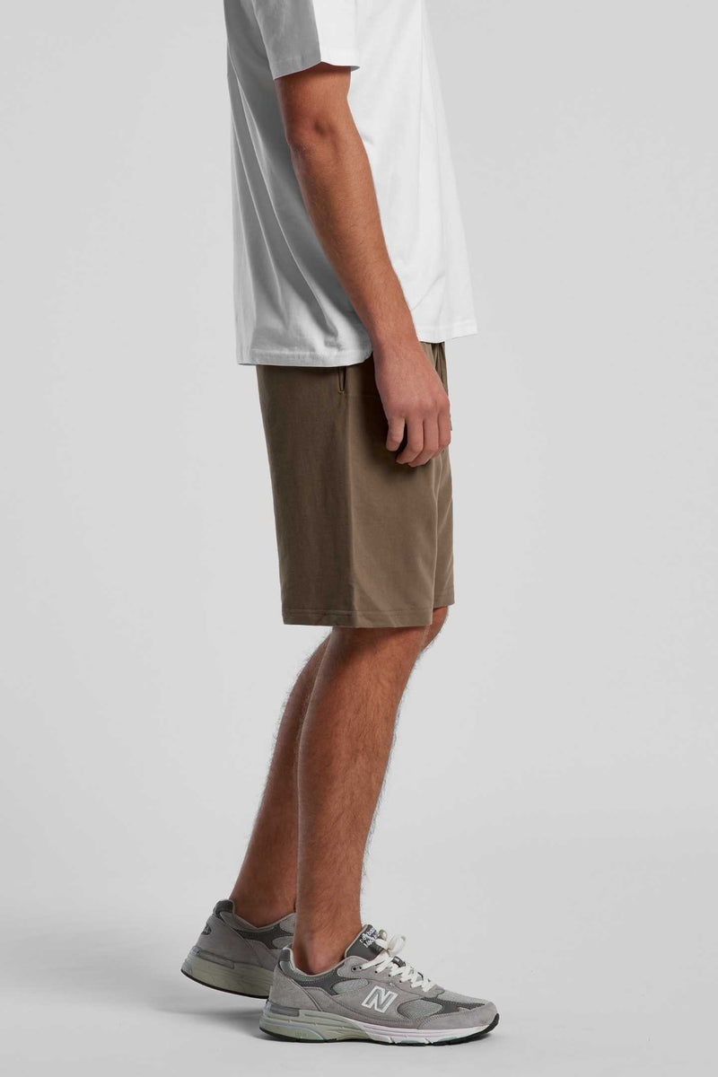 M Moon Sweatshorts - Wood