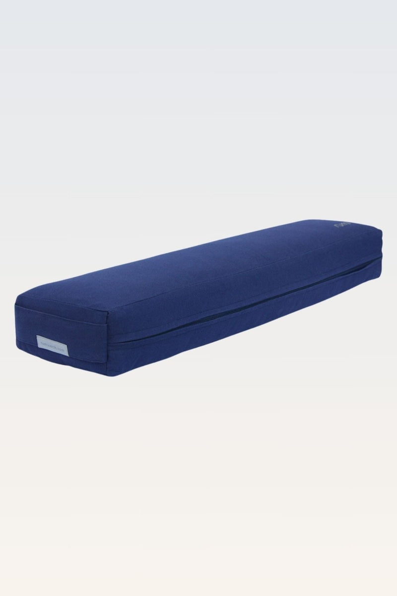 Rumi Earth - Cotton Yoga Bolster – Lean - Midnight - RU - YCB - LN - MT - Yoga Props