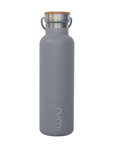 Rumi Earth - Lota Bottle – Insulated – 600 ml – Bamboo Lid - Stone - RU - LT - I - NB600SE - Bottles