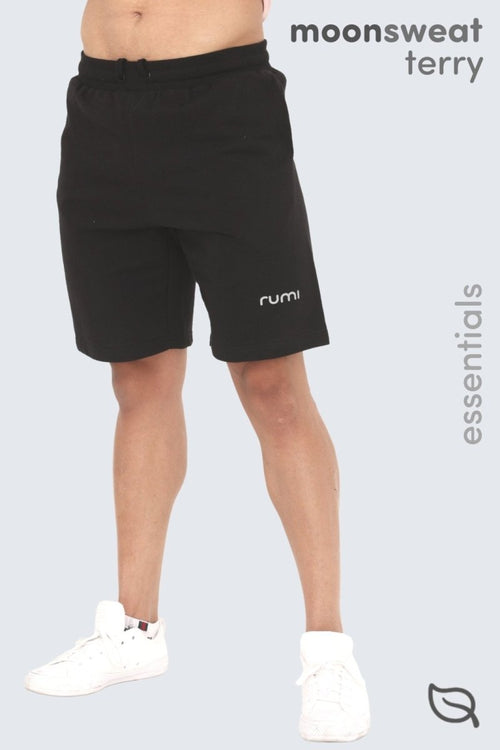 M Moon Sweatshorts - Black