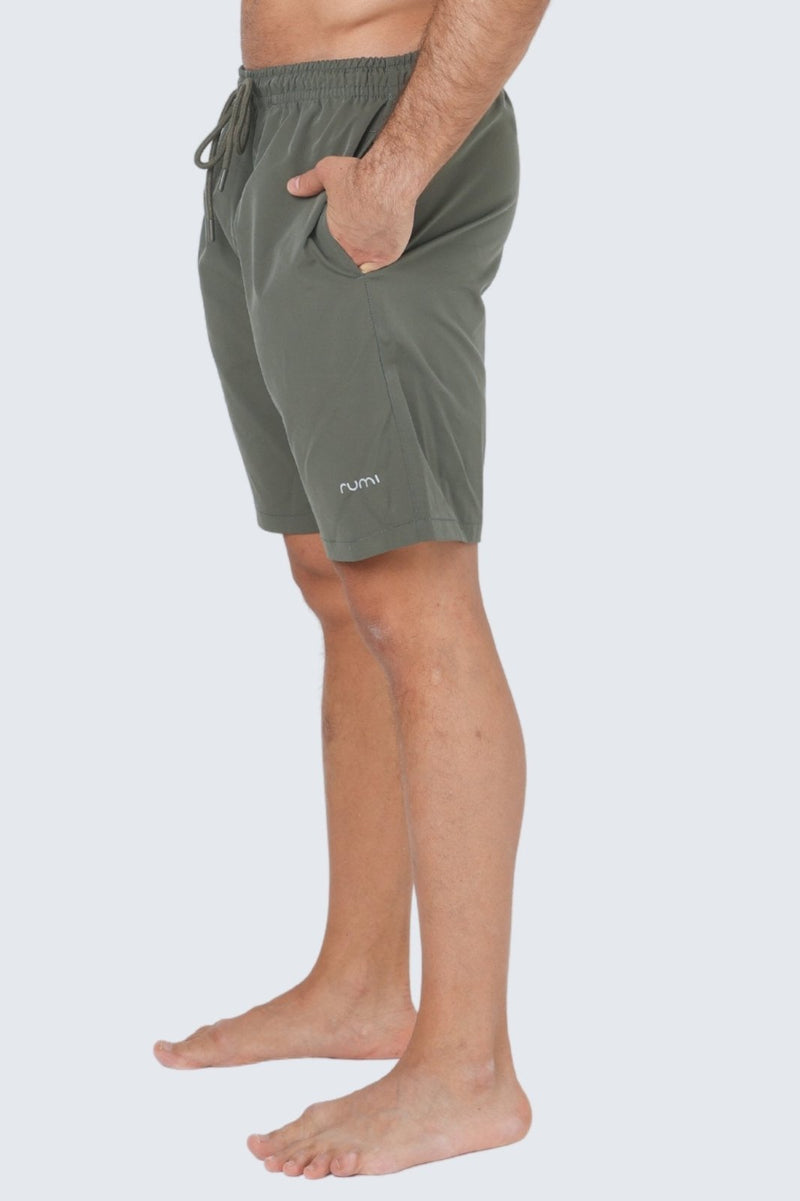 Rumi Earth - M Star Train Shorts - Olive - R514600OLP - Bottoms