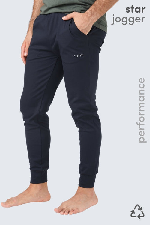 MU Star Jogger + Pockets - Black