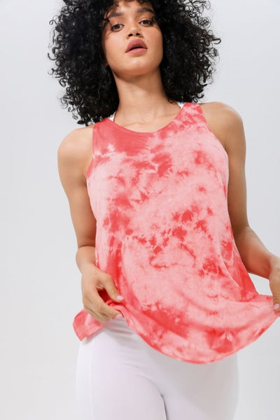 Rumi Earth - Sun Air Flared Tank - R141260PYS - Tops