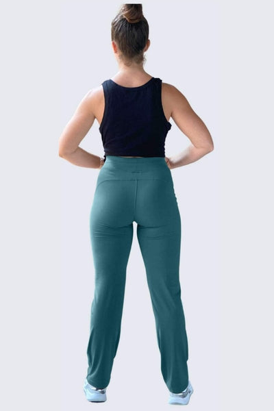 Rumi Earth - U SunSoft Joggers Open + Pockets 30" - Deep Teal - R124210DTP - Bottoms