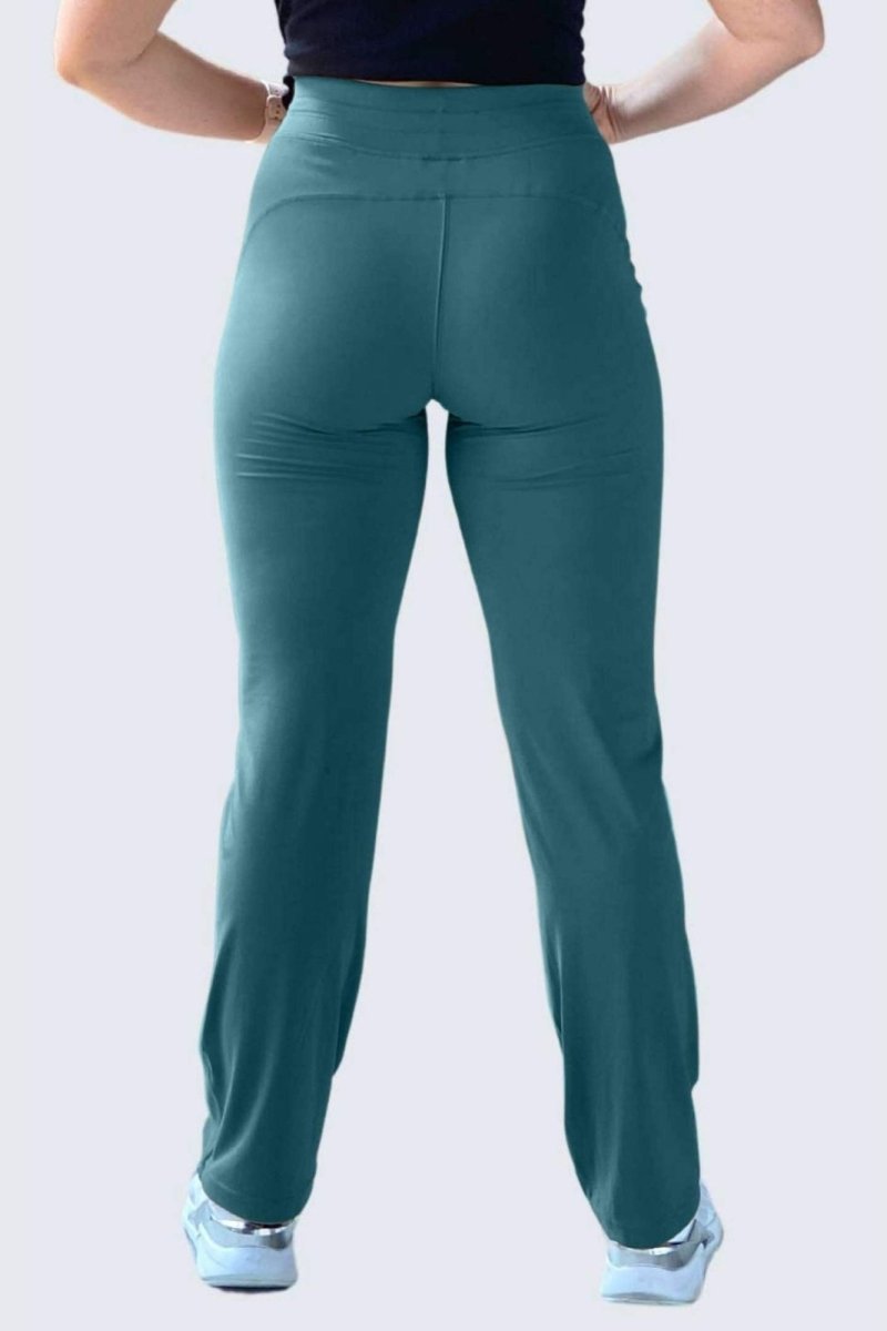 Rumi Earth - U SunSoft Joggers Open + Pockets 30" - Deep Teal - R124210DTP - Bottoms