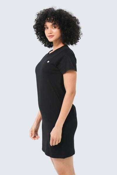 Rumi Earth - W Moon Air Organic Cotton Dress - Black - R137300BKP - Dresses