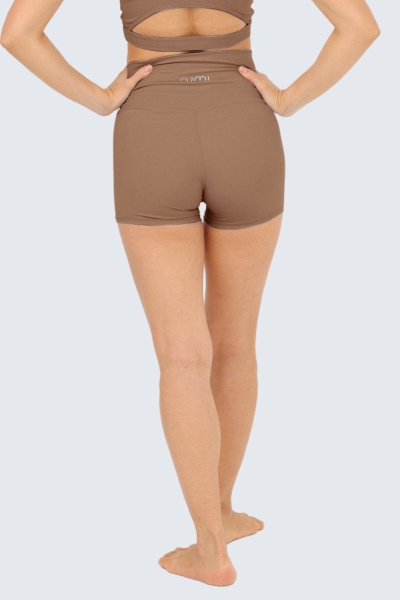 Rumi Earth - W Sun Zen Shorts 4” - Light Cocoa - R124442LCP - Bottoms