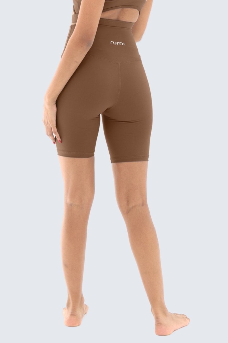 Rumi Earth - W Sun Zen Shorts 8” - Light Cocoa - R124440LCP - Bottoms