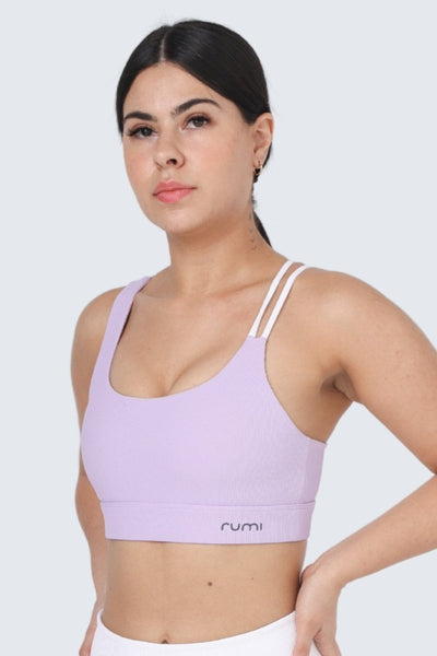 Rumi Earth - W SunRib Line Bra - Orchid - R128115ODP - Bras